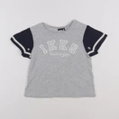 IKKS - tee-shirt bleu, gris - 8 ans