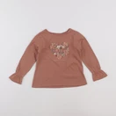 Vertbaudet - tee-shirt rose - 4 ans