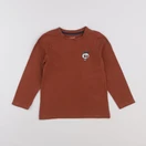 Vertbaudet - tee-shirt marron - 6 ans