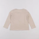 Vertbaudet - tee-shirt beige, or - 5 ans