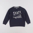 Vertbaudet - sweat bleu - 6 ans