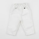 Jacadi - pantalon doublé blanc - 12 mois