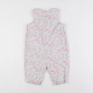 Jacadi - combinaison doublé, liberty rose - 12 mois