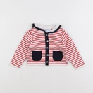 Jacadi - gilet rouge - 12 mois