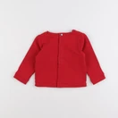 Jacadi - sweat rouge - 12 mois