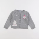 Jacadi - gilet gris - 36 mois