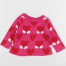 Jacadi - pull rose - 6 mois