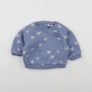 Tape à l'oeil - sweat bleu - 6 mois