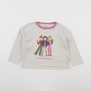 Vertbaudet - tee-shirt beige - 3 ans
