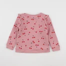 Vertbaudet - sweat rose - 4 ans