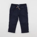 Vertbaudet - pantalon doublé bleu - 24 mois
