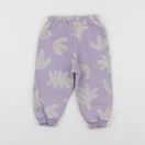 Zara - jogging violet, beige - 12/18 mois