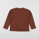 Zara - tee-shirt marron, rouge - 4/5 ans