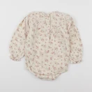 Vertbaudet - body tee-shirt beige - 12 mois