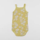 Petit Bateau - body jaune - 18 mois à 2 ans