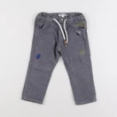 Vertbaudet - pantalon gris - 18 mois