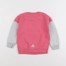 Adidas - sweat rose - 2 ans