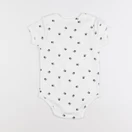 Vertbaudet - body blanc, gris - 3 ans