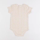 Vertbaudet - body blanc, jaune - 3 ans