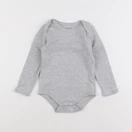 Vertbaudet - body gris - 3 ans