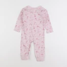 Zara - pyjama coton rose - 6/12 mois