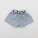 Zara - short bleu - 9/12 mois