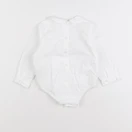 Gocco - body blouse blanc - 6/9 mois
