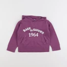Vertbaudet - pull violet - 2 ans