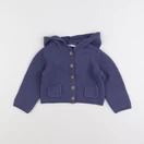 Boutchou - gilet bleu - 18 mois