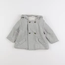Gocco - manteau gris - 9/12 mois