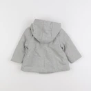 Gocco - manteau gris - 9/12 mois