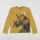 IKKS - tee-shirt jaune - 12 ans