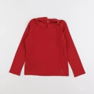 Petit Bateau - tee-shirt rouge - 5 ans