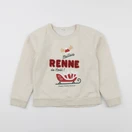 Vertbaudet - sweat multicolore - 8 ans