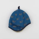Patagonia - bonnet bleu, gris - 6/12 mois