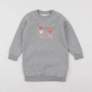 Vertbaudet - robe gris - 3 ans