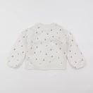 Vertbaudet - gilet blanc - 3 ans
