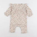 Vertbaudet - combinaison beige - 6 mois