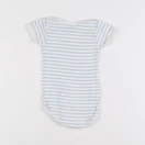 Petit Bateau - body bleu - 12 mois