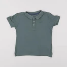 Vertbaudet - polo vert - 4 ans