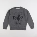 IKKS - sweat gris - 10 ans