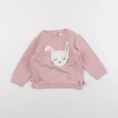 Vertbaudet - sweat rose - 2 ans