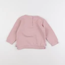 Vertbaudet - sweat rose - 2 ans