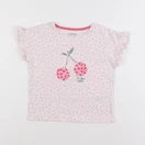 Vertbaudet - tee-shirt rose - 4 ans