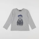 IKKS - tee-shirt gris - 5 ans