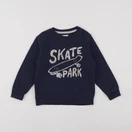 Vertbaudet - sweat bleu - 5 ans