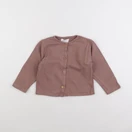 Play Up - gilet marron - 3 ans