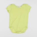 Zara - body jaune fluo - 2/3 ans