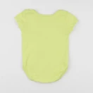 Zara - body jaune fluo - 2/3 ans
