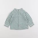 Boutchou - chemise vert - 12 mois